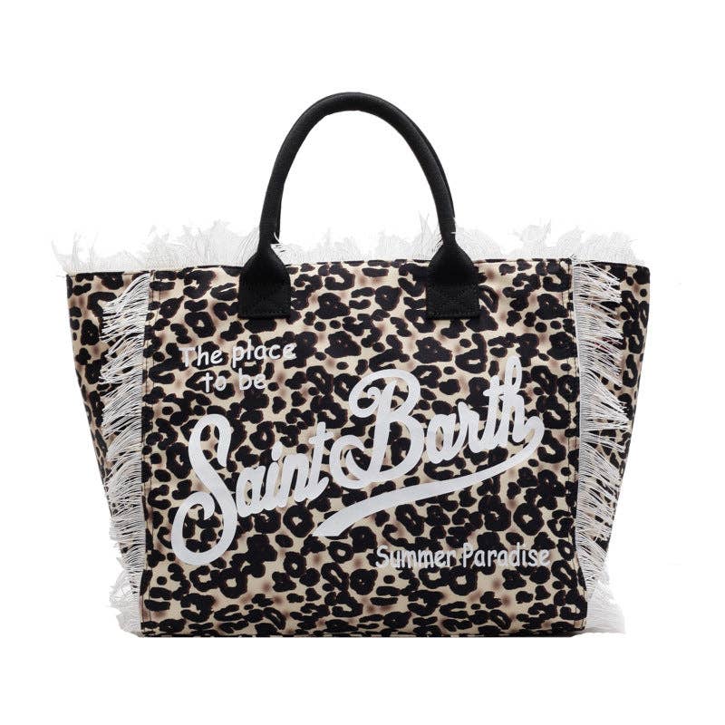Tassel large-capacity beach handbag shoulder bag