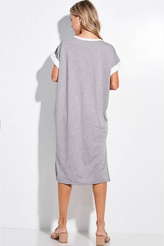 Shell yeah ringer band loungewear dress