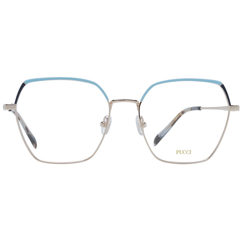 Gold Women Glasses Frame