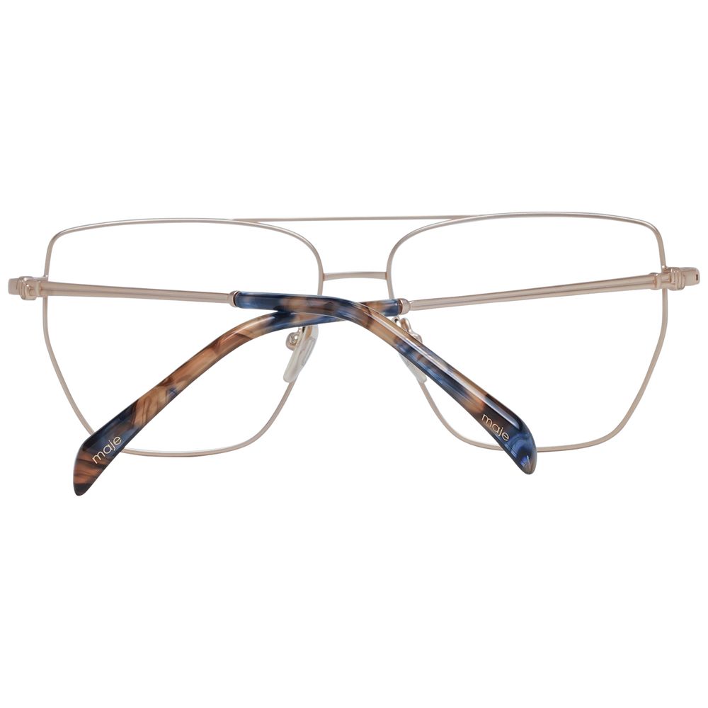 Gold Women Glasses Frame