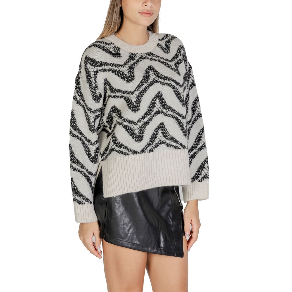 White Marabou Sweater