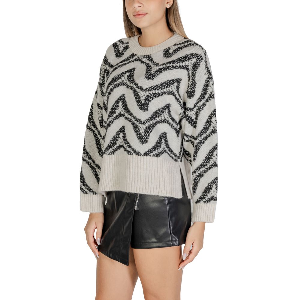 White Marabou Sweater