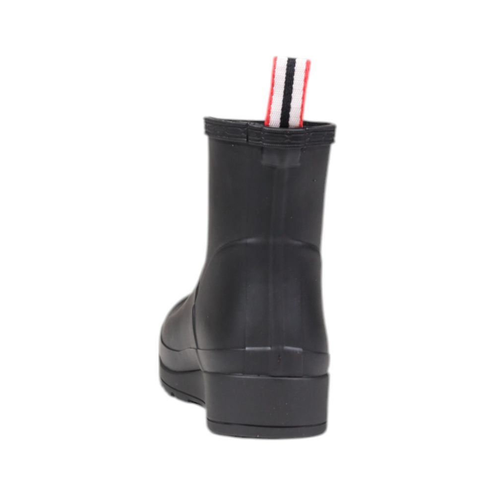 Black Recycled Polyester Ankle