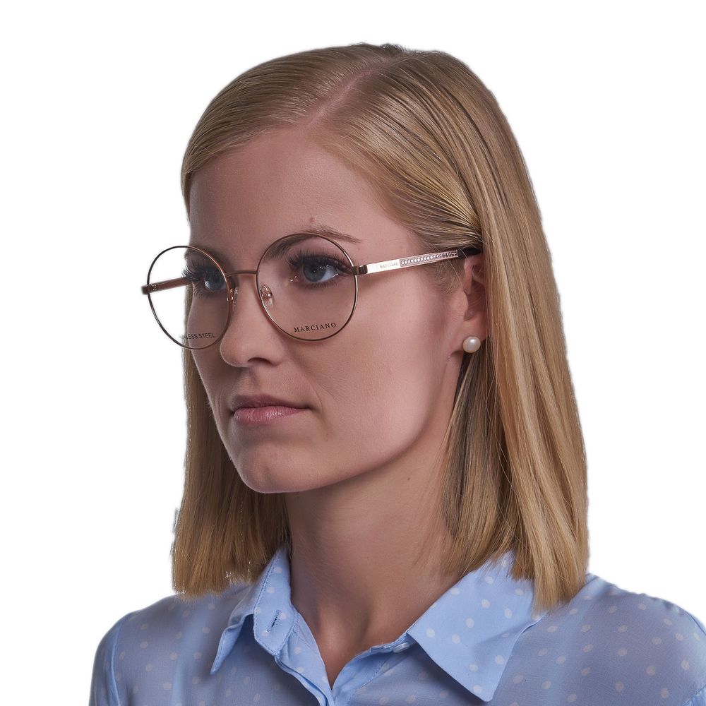 Rose Gold Women Glasses Frame
