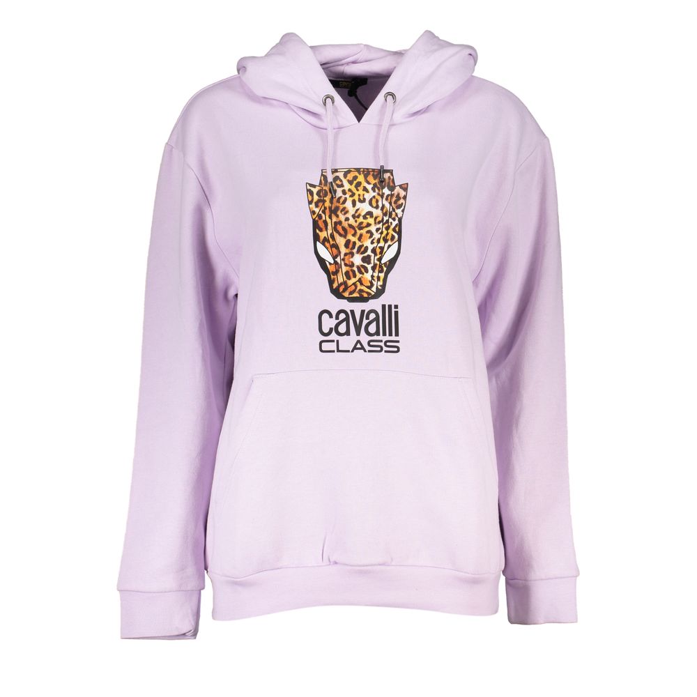 Purple Cotton Women Sweater
