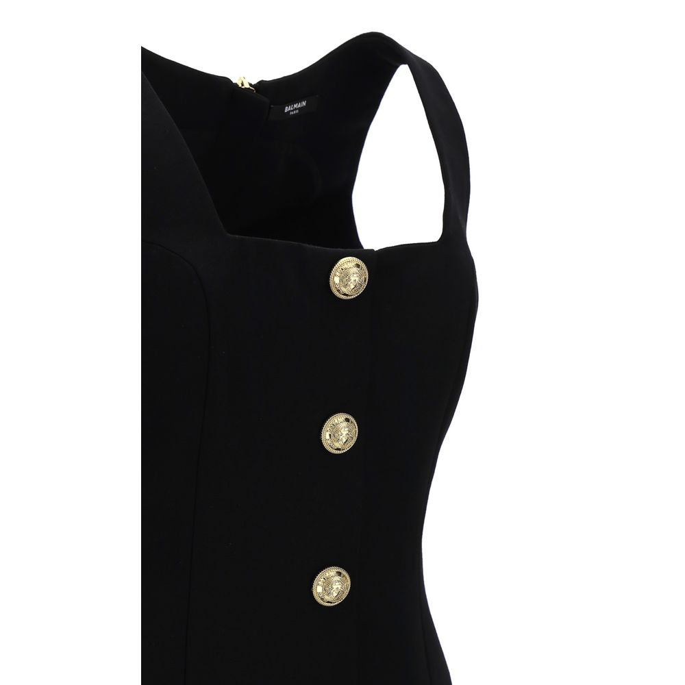 Black Wool Women Dress