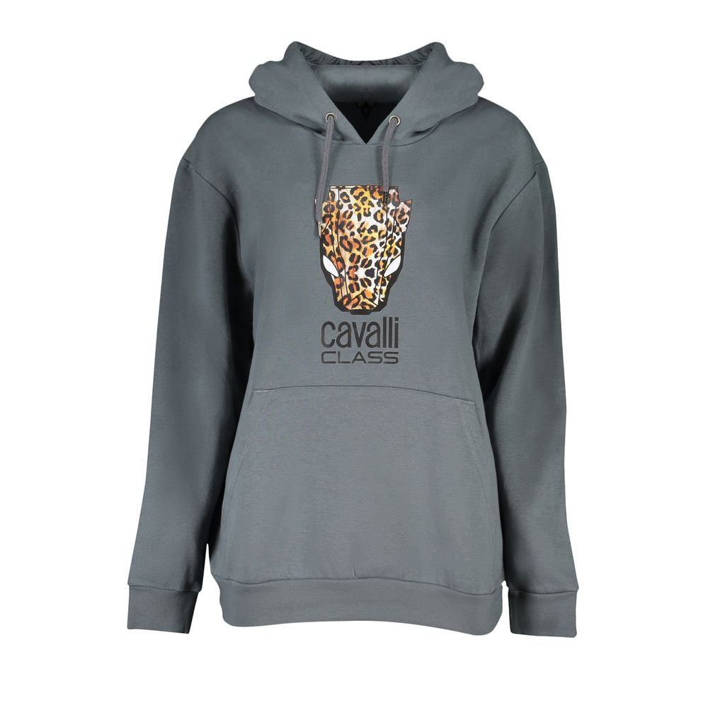 Gray Cotton Women Sweater