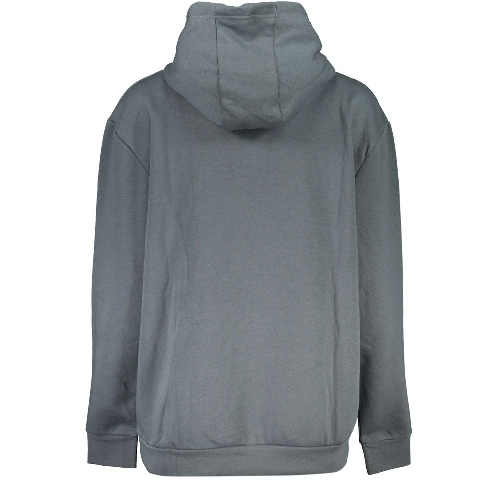 Gray Cotton Women Sweater