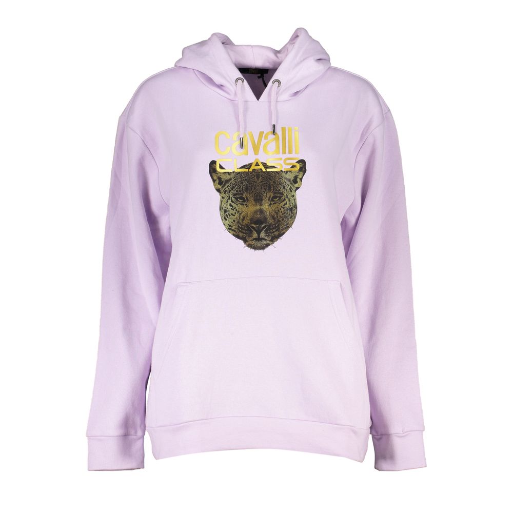 Purple Cotton Women Sweater