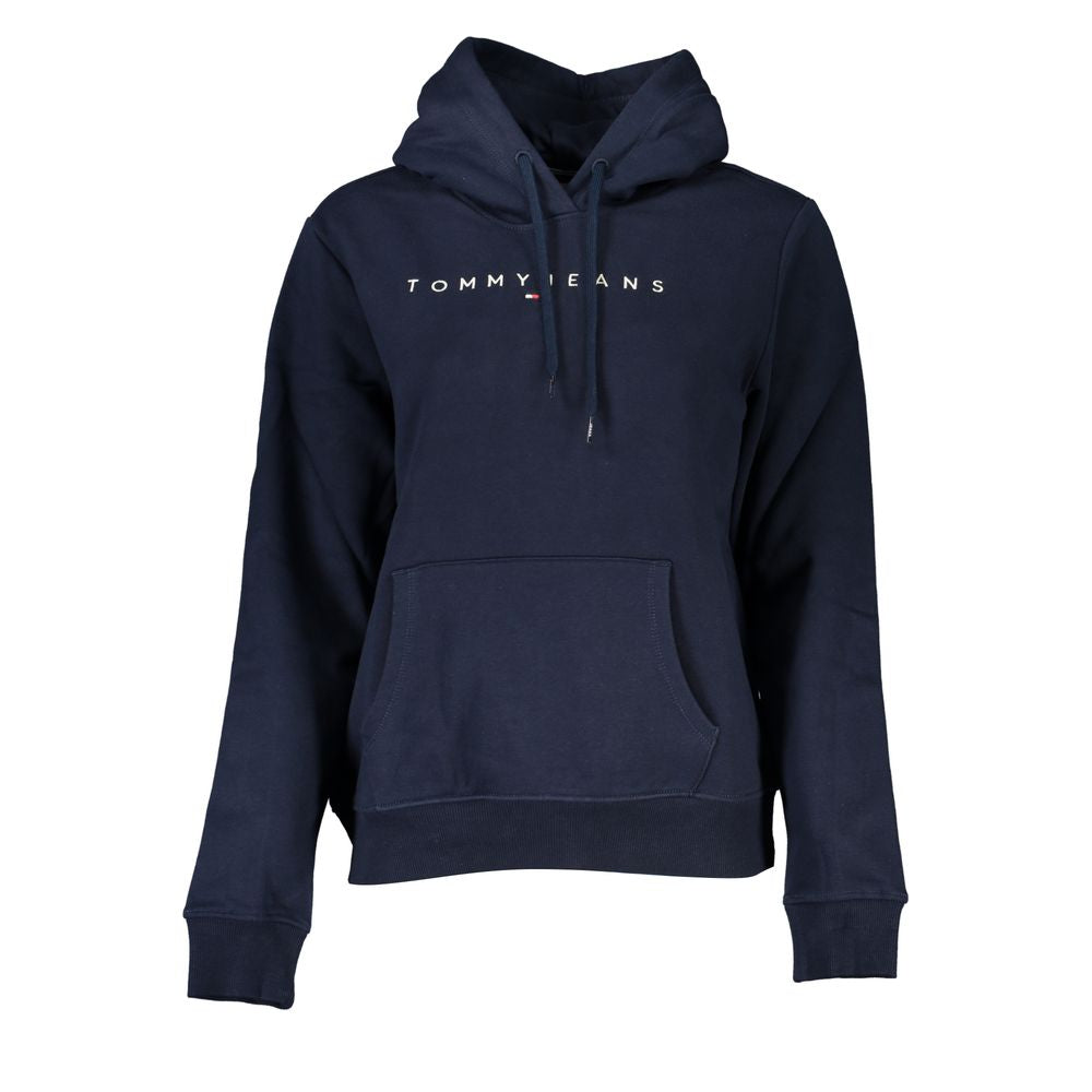 Blue Organic Cotton Women Sweatshirt