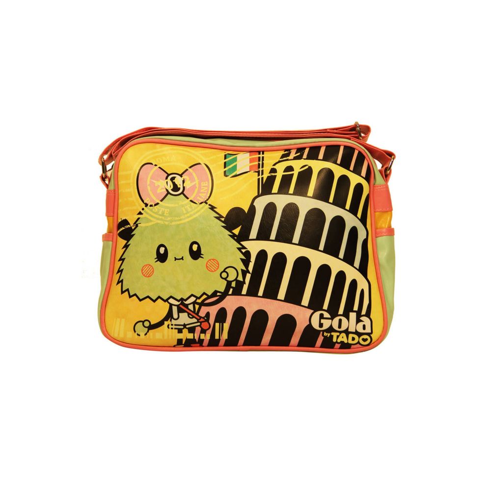 Green Synthetic Handbag