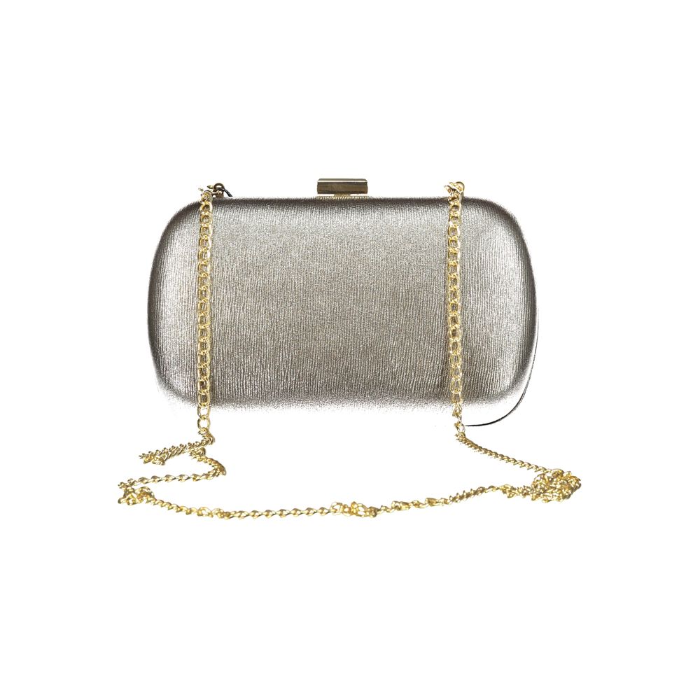 Gray Polyethylene Handbag