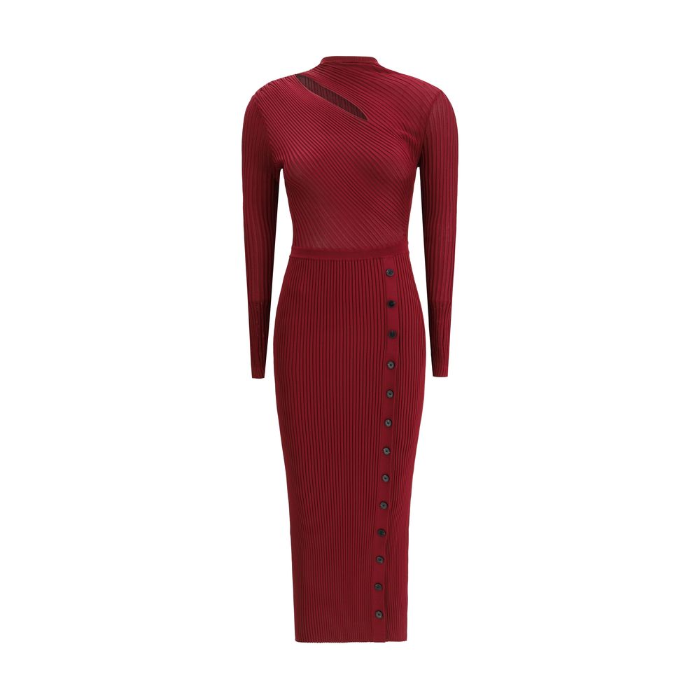 Ribbed midi Dress