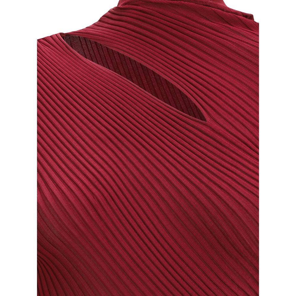 Ribbed midi Dress
