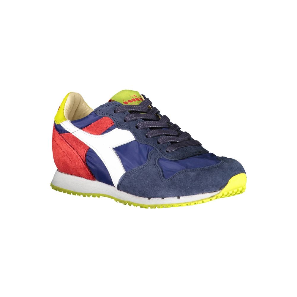 Blue Fabric Sneaker