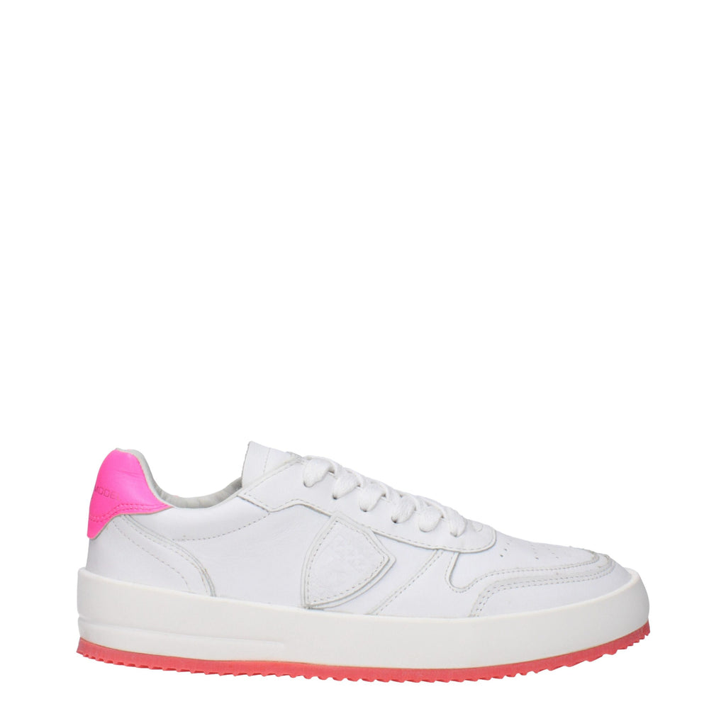 White Leather Sneakers