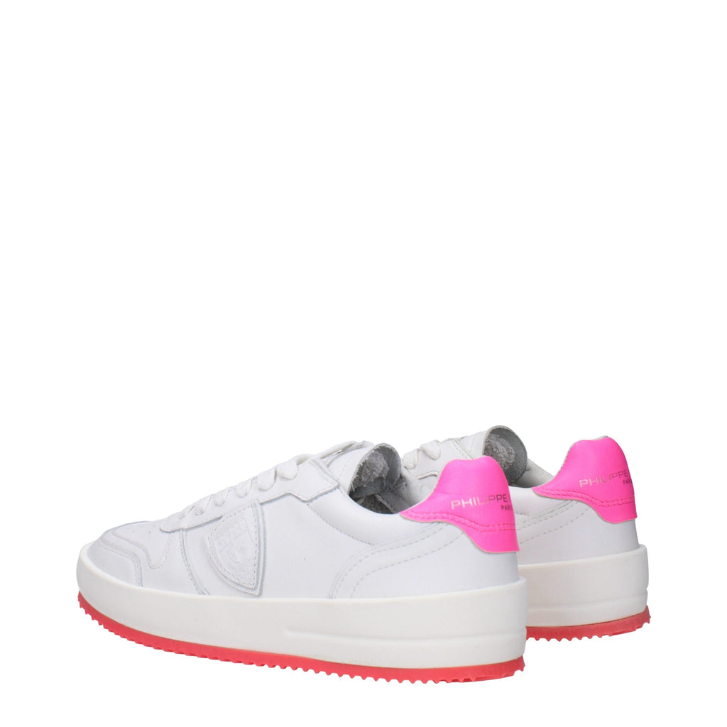 White Leather Sneakers