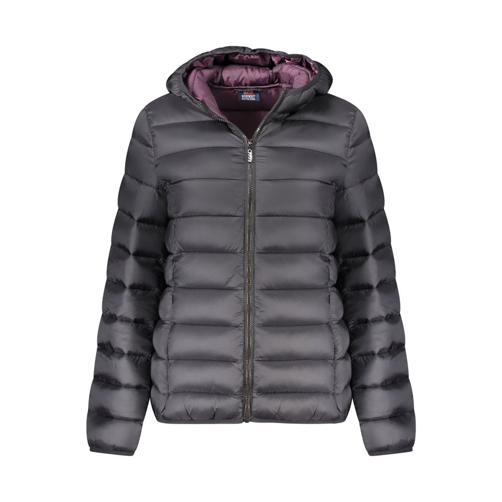 Black Polyamide Women Jacket