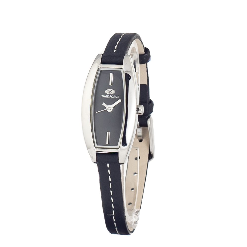 Black Leather Watch