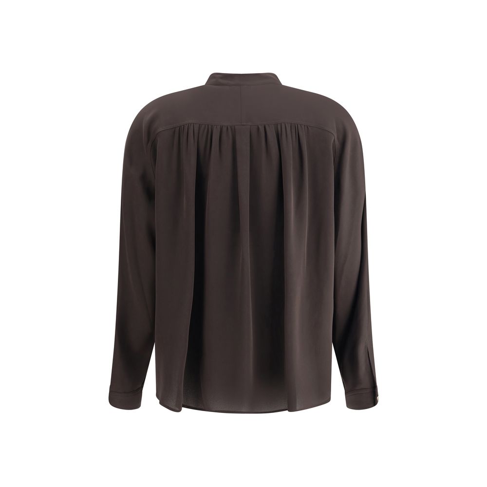 Doublebreasted silk Shirt