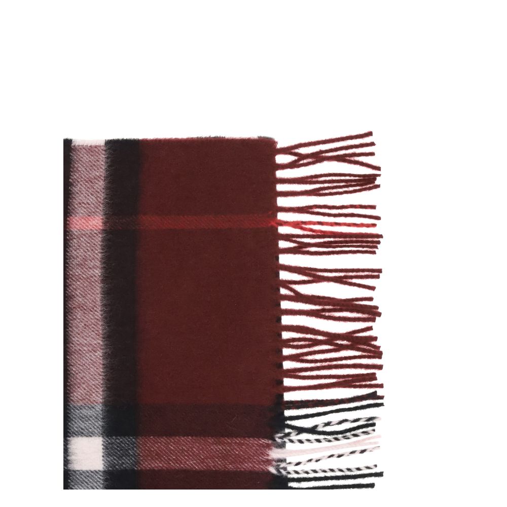 Check Cashmere Scarf