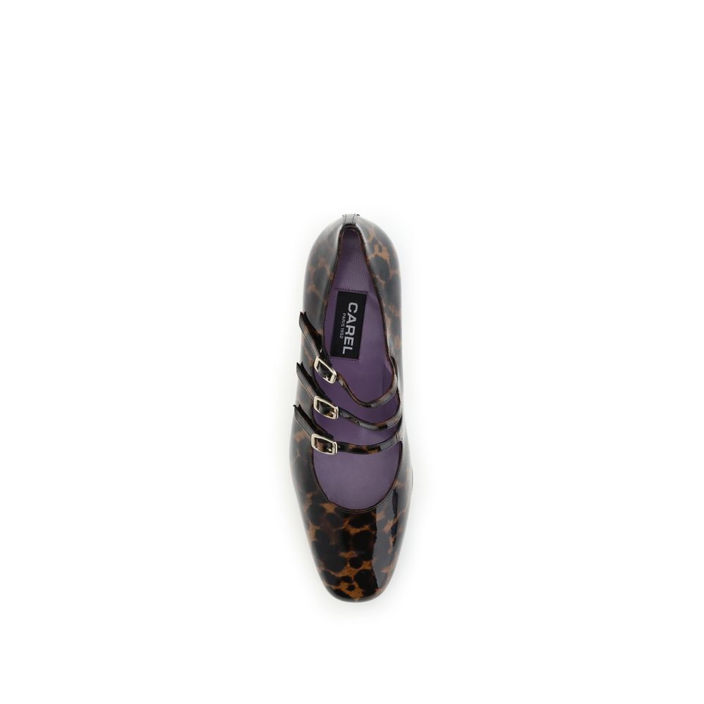Kina Mary Jane Pumps leopardate