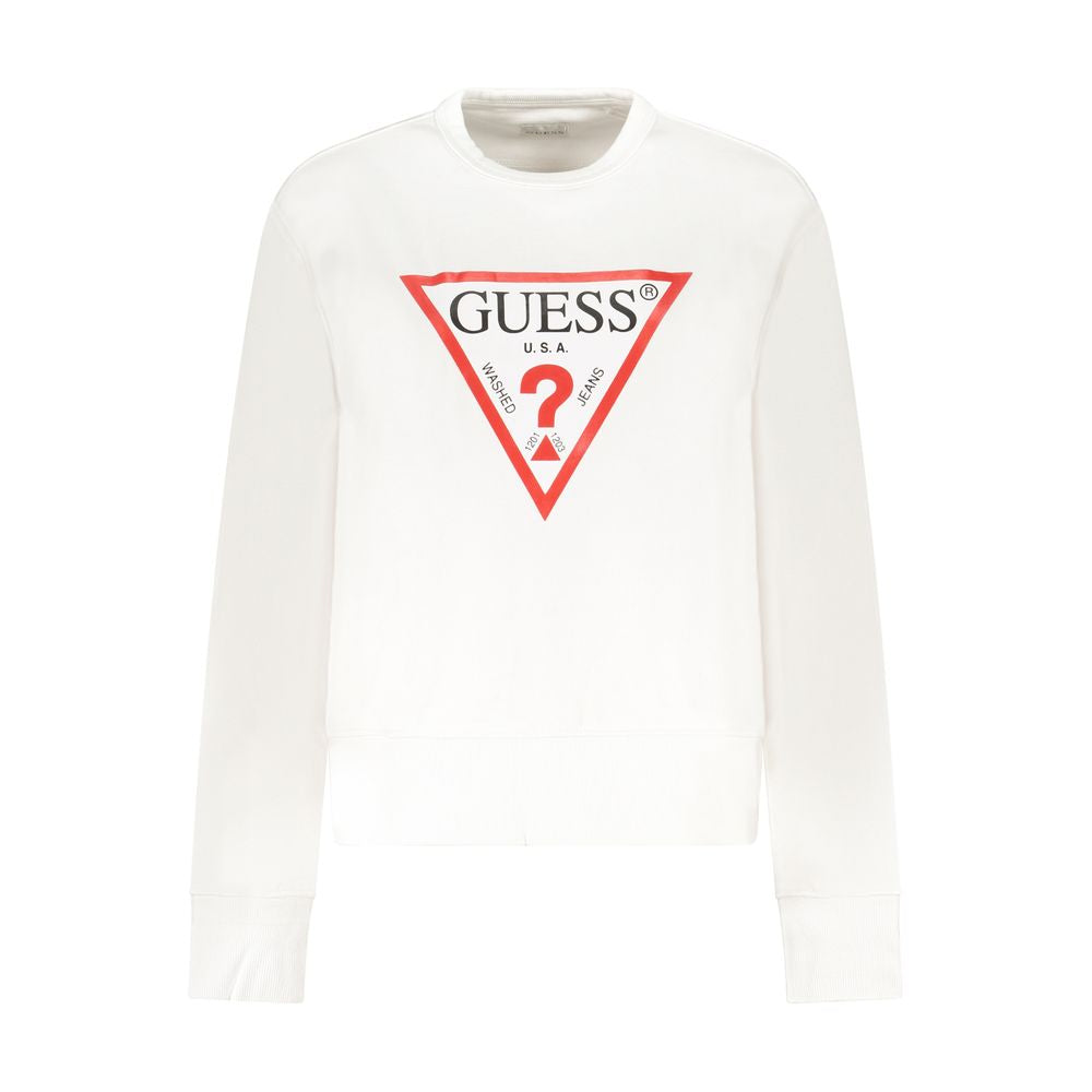 White Cotton Women Sweater
