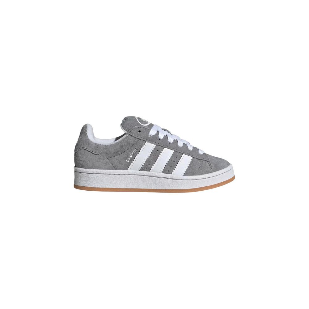 Gray Leather Sneaker