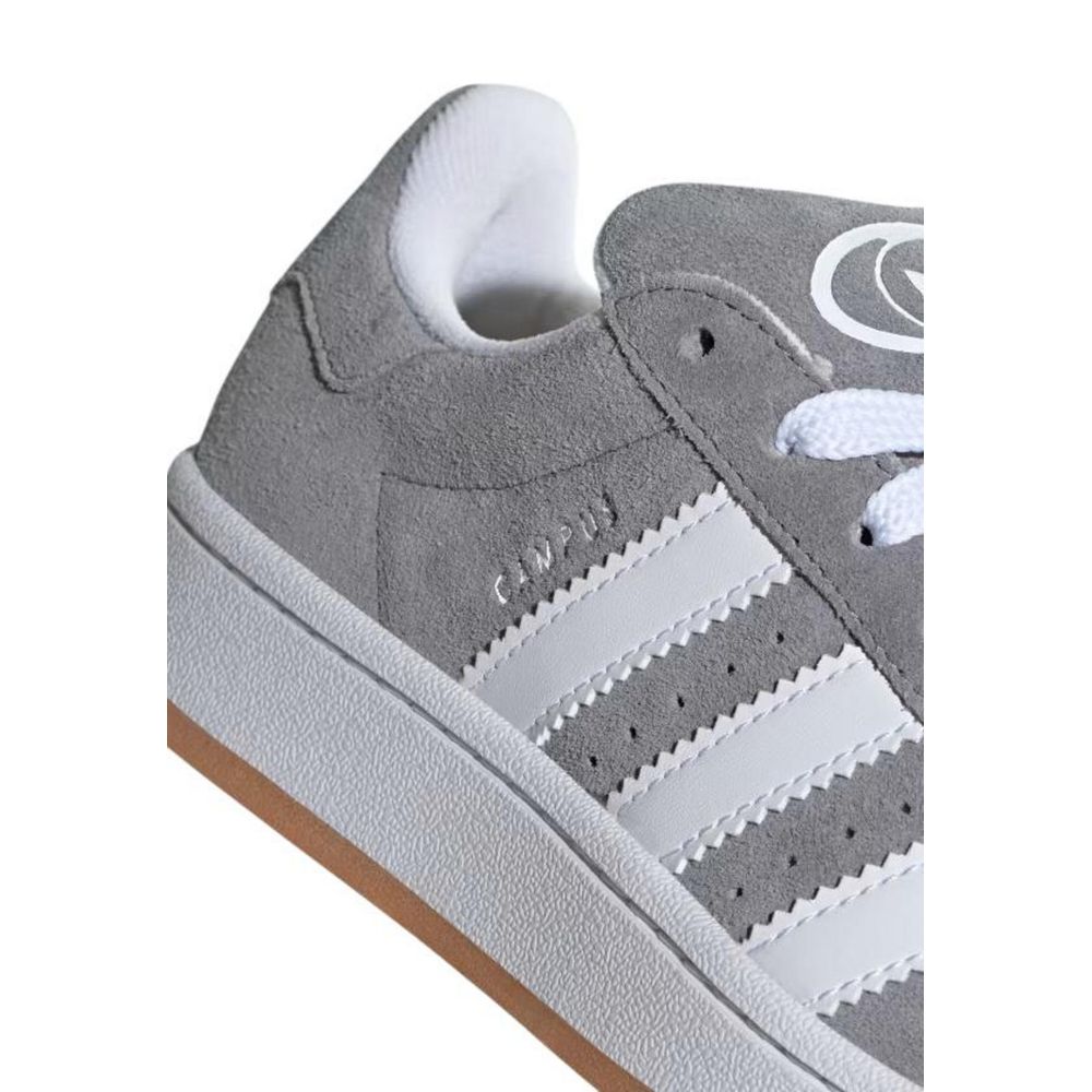 Gray Leather Sneaker