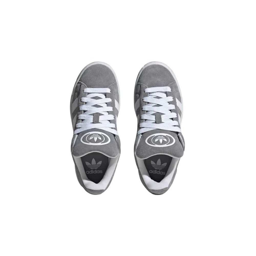 Gray Leather Sneaker