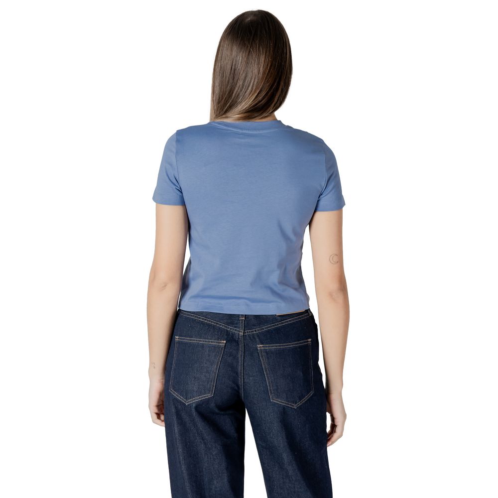 Light Blue Recycled Cotton T-Shirt
