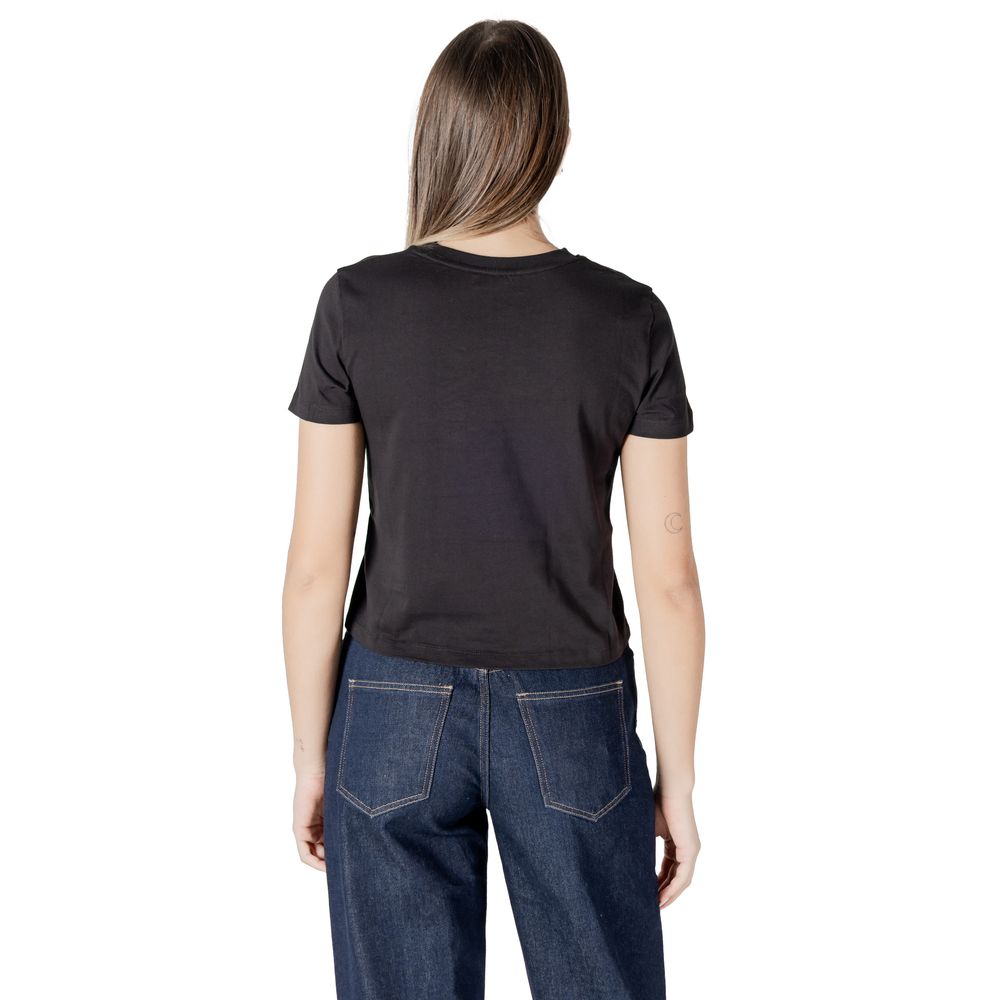 Black Recycled Cotton T-Shirt