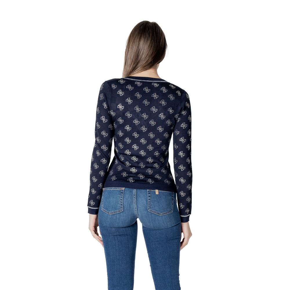 Blue Viscose Sweater