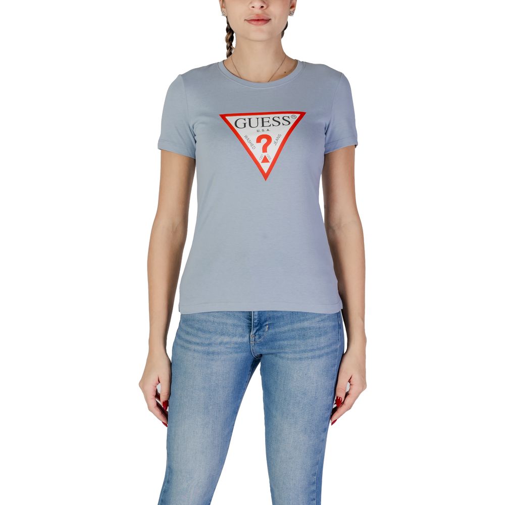 Blue Cotton T-Shirt