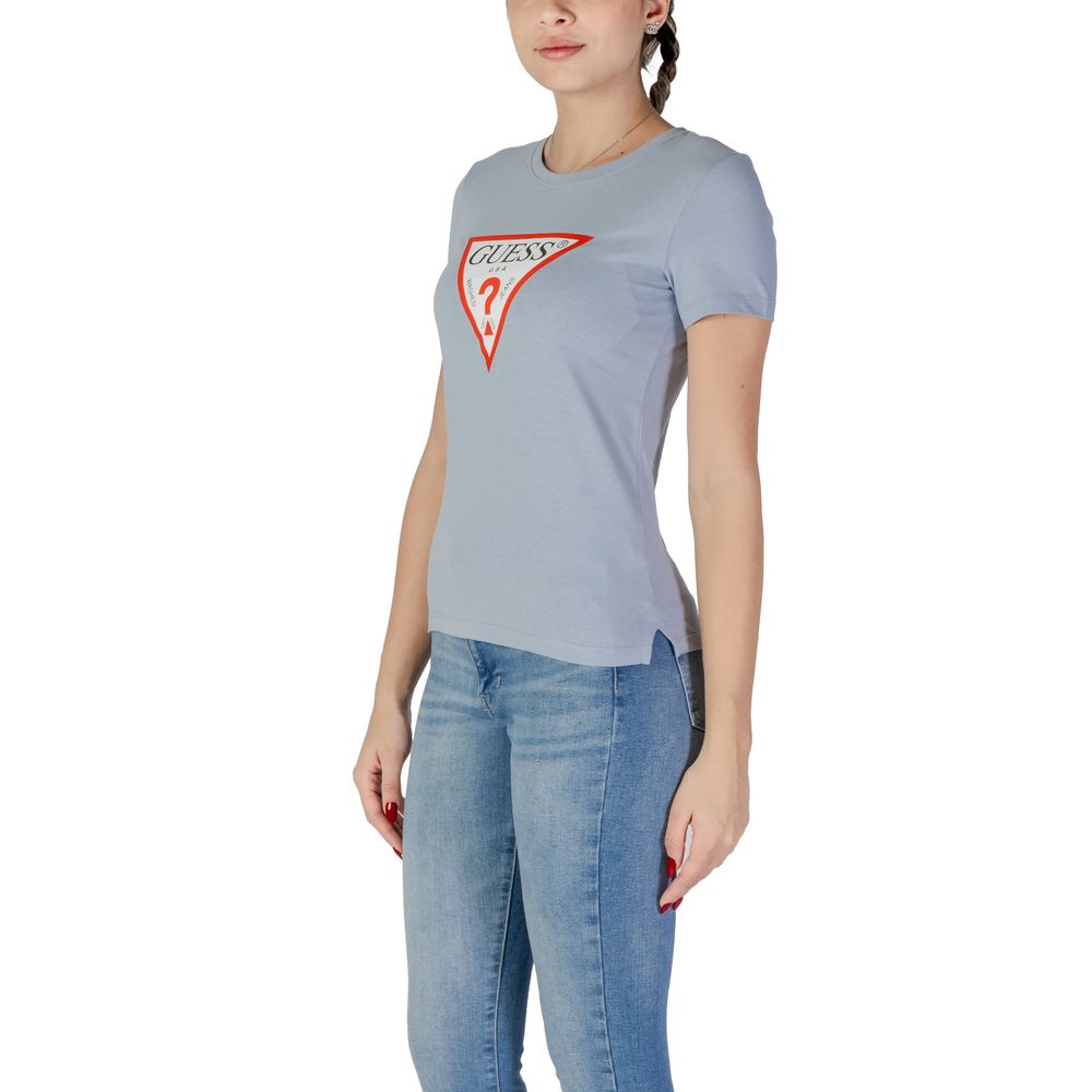 Blue Cotton T-Shirt