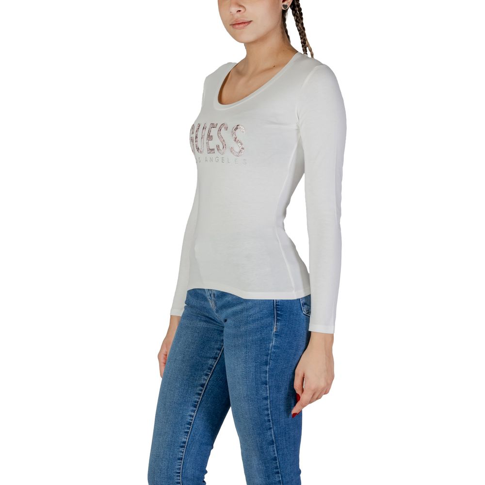 White Cotton Long Sleeve