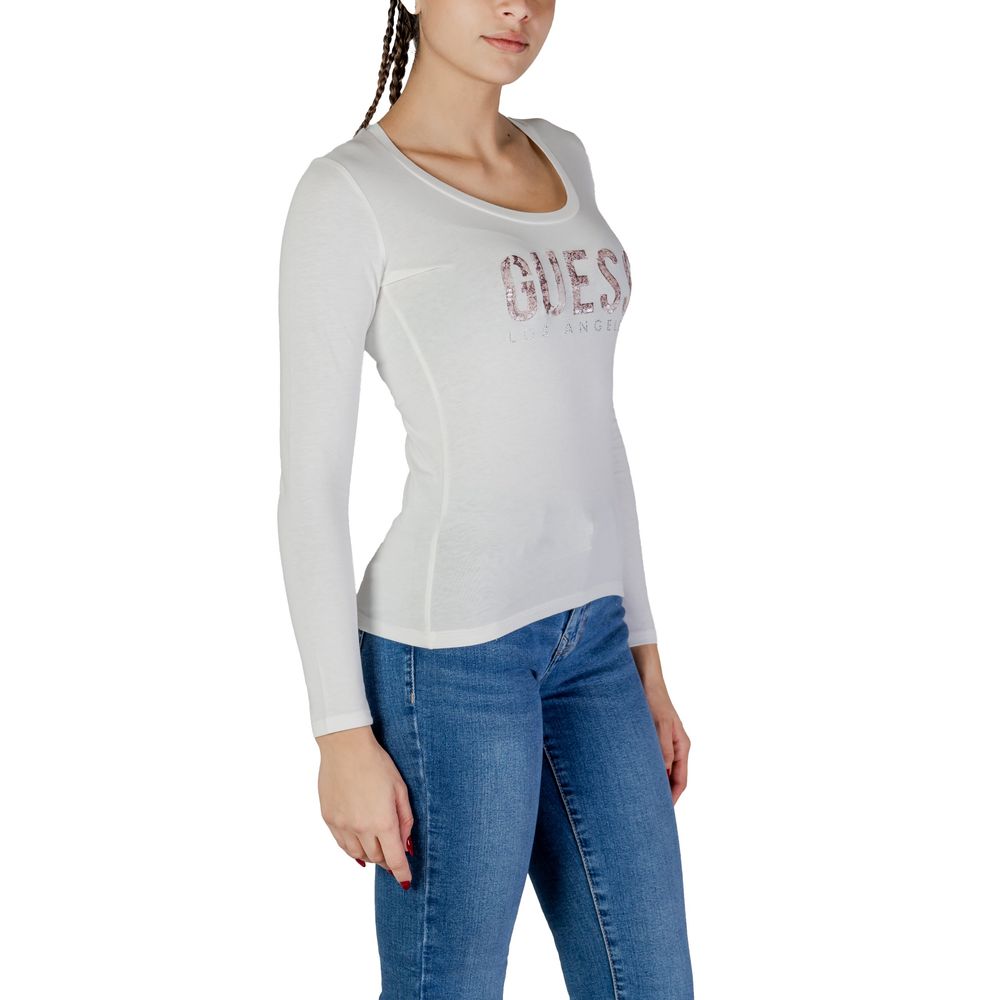 White Cotton Long Sleeve