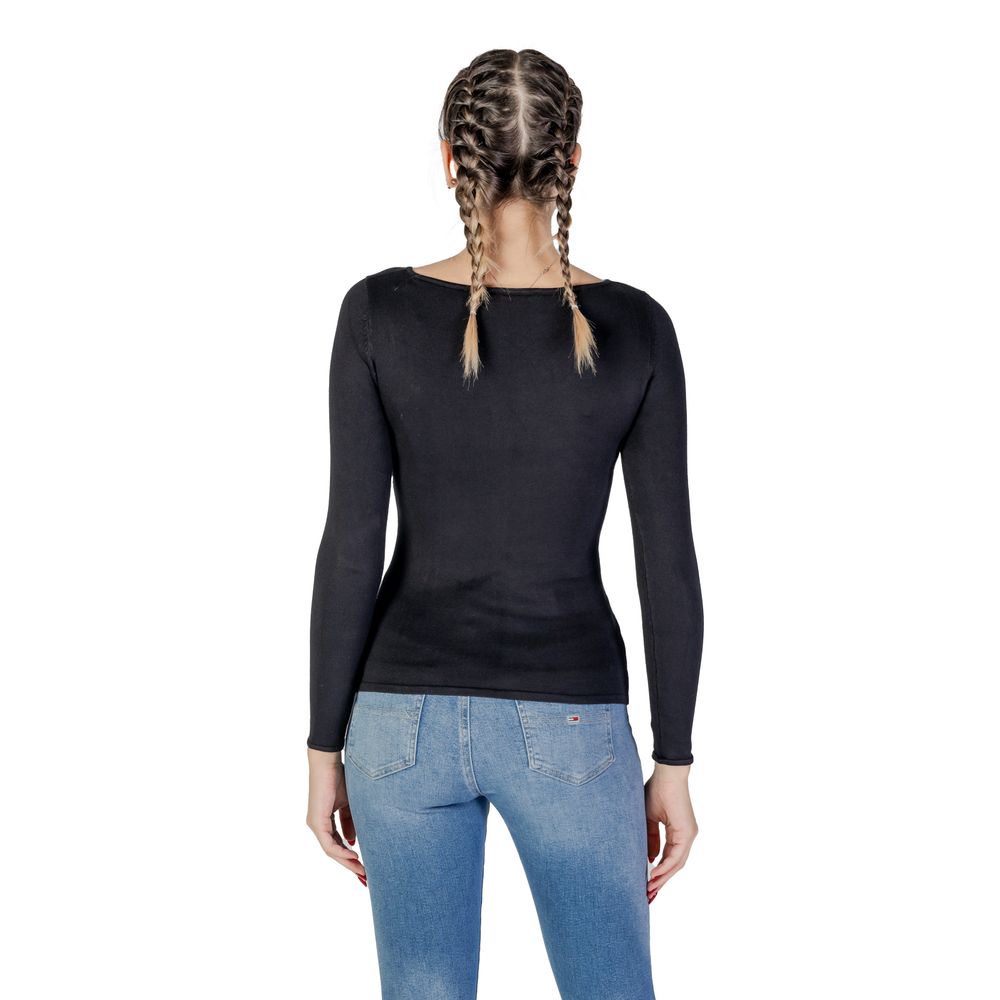 Black Viscose Sportswear
