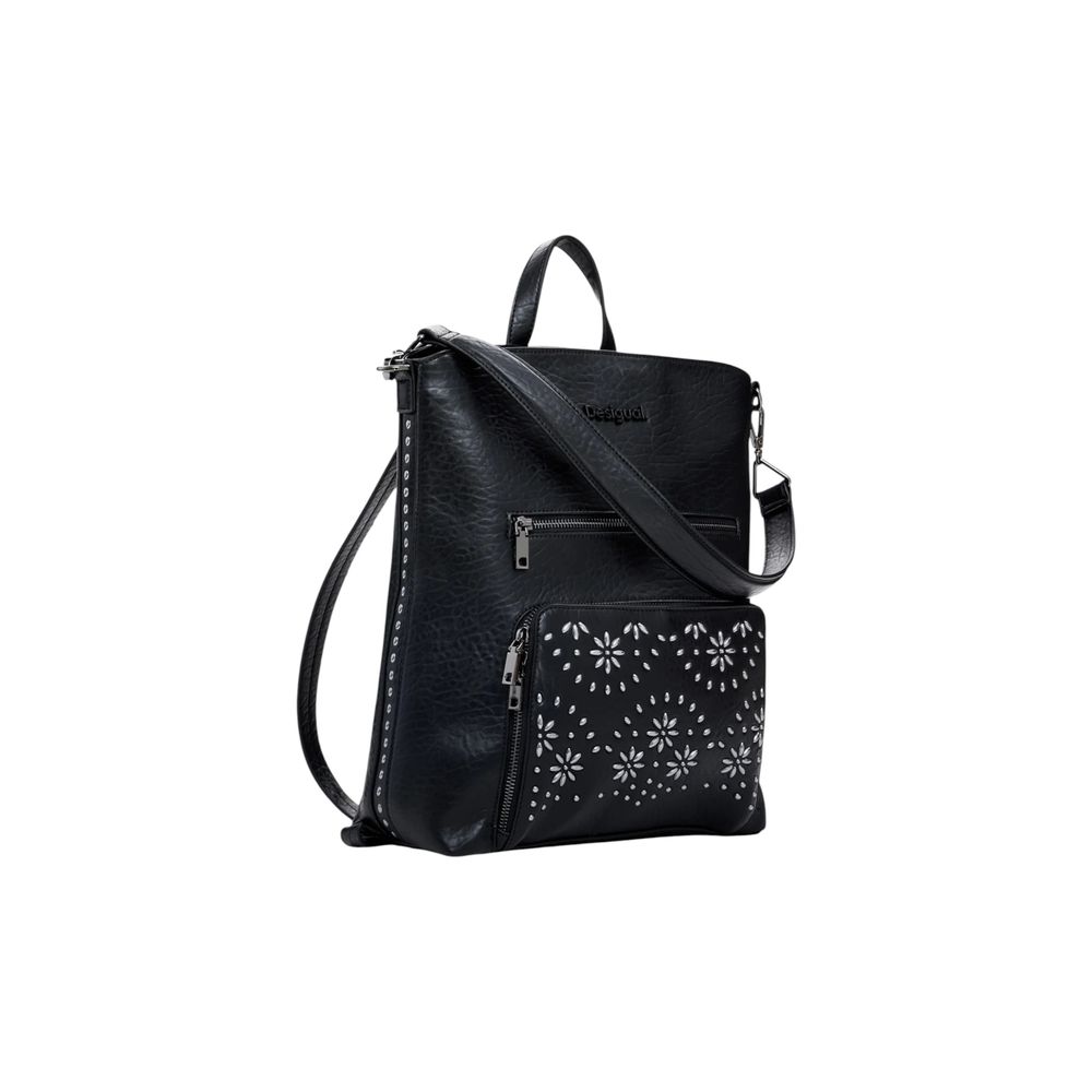 Black Polyethylene Backpack