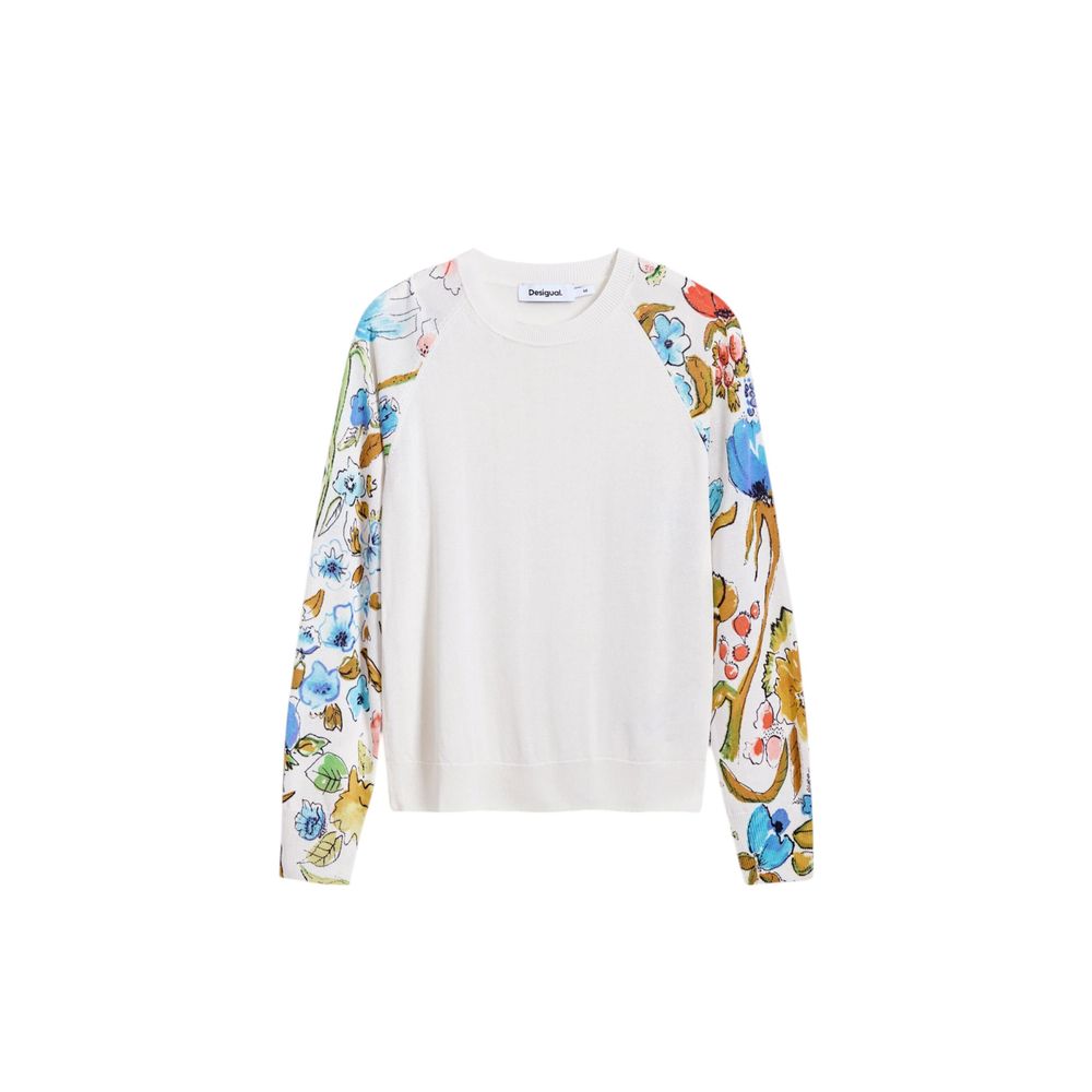 White Viscose Sportswear