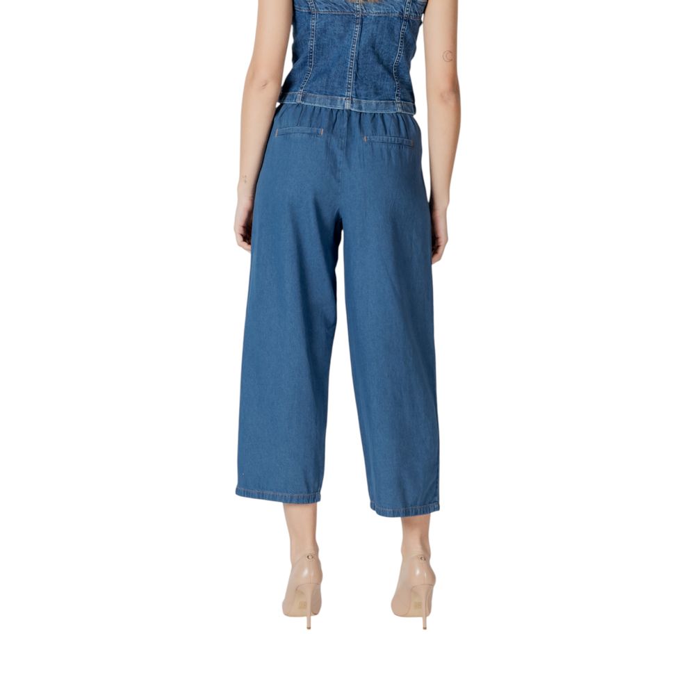 Blue Cotton Jeans Denim