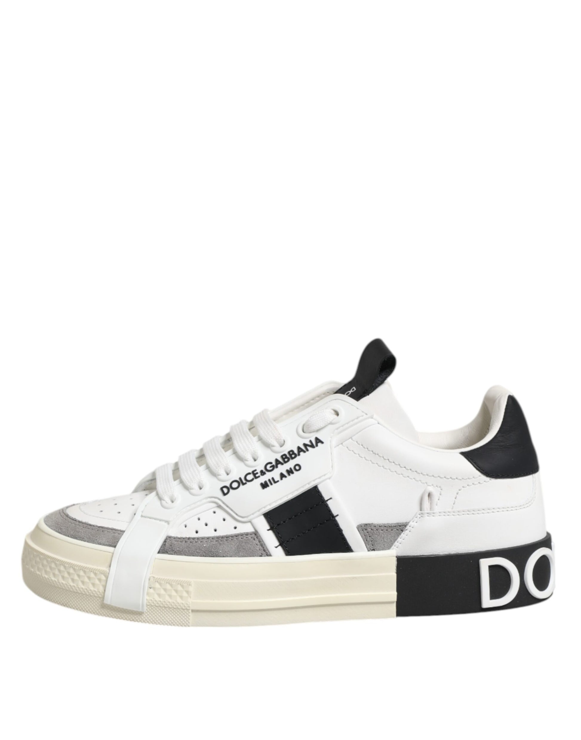 White Leather Custom 2.Zero Sneakers Shoes