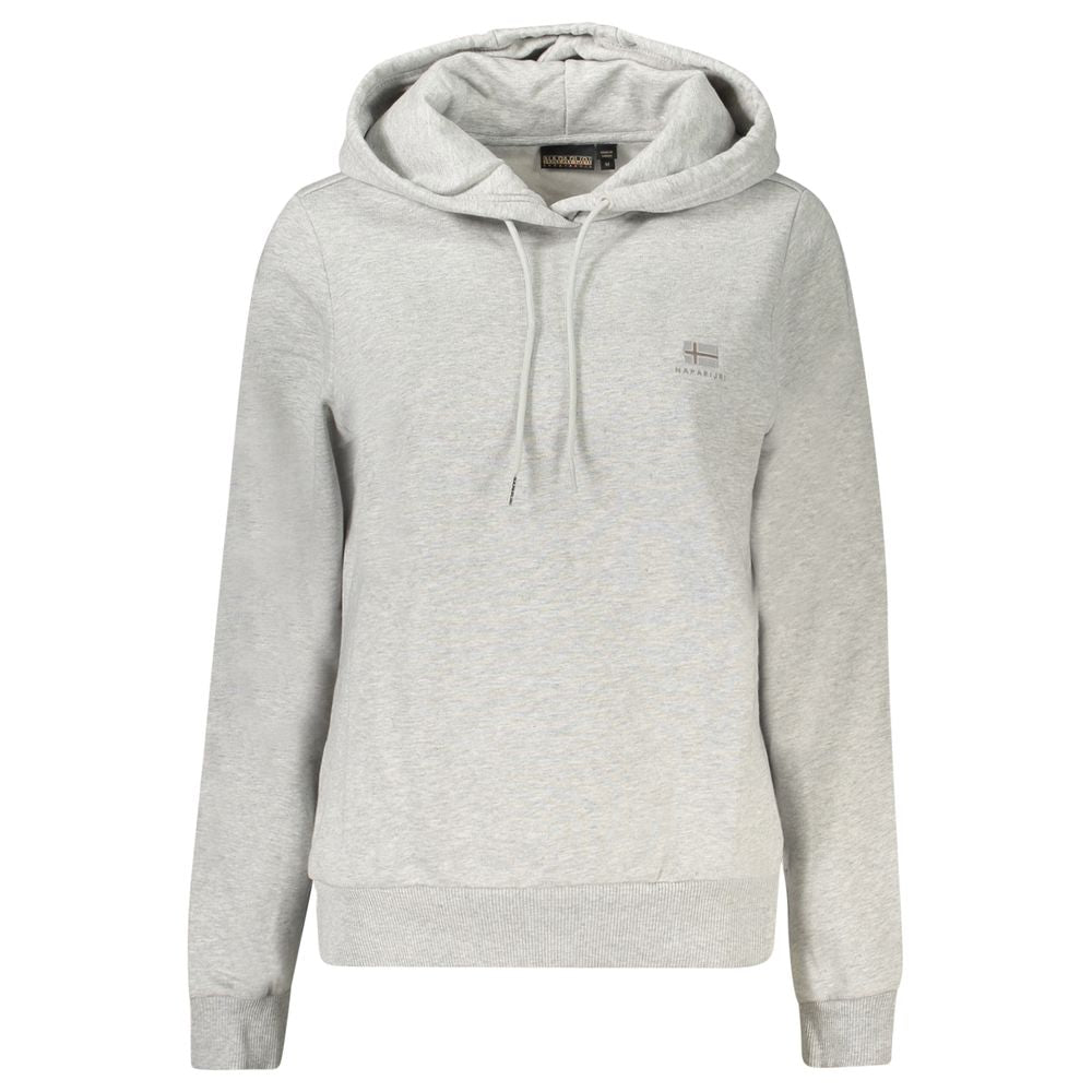 Gray Cotton Women Sweater