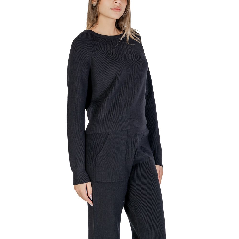 Black Viscose Sweater