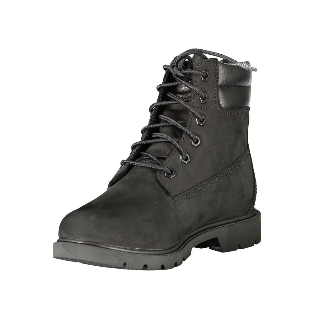 Black Polyester Ankle