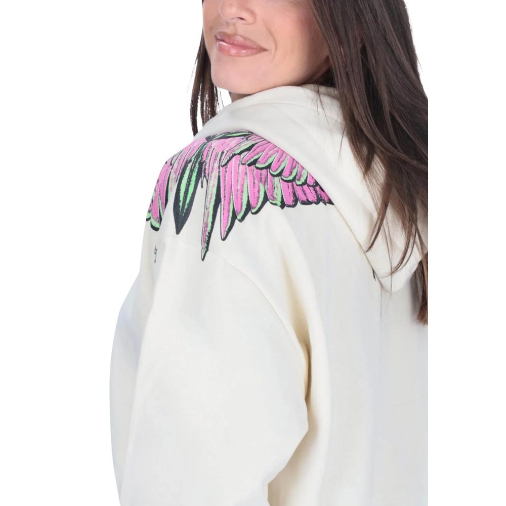 White Cotton Hoody