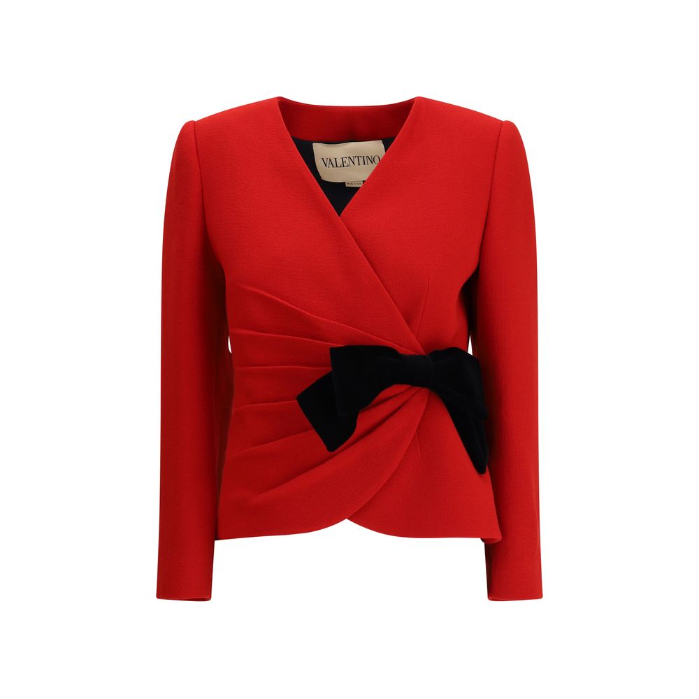 Wool Crepe Jacket