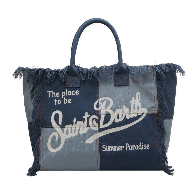 Tassel large-capacity beach handbag shoulder bag